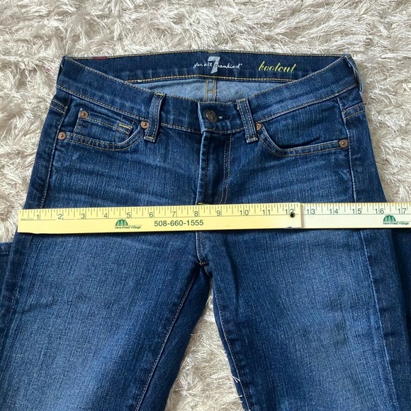 7 for All Mankind bootcut jeans size 25 (2) - Picture 8 of 12